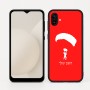 כיסוי בעיצוב אישי עם השם שלך לדגם - Samsung Galaxy A04 בעיצוב צניחה חופשית