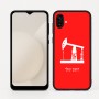 כיסוי בעיצוב אישי עם השם שלך לדגם - Samsung Galaxy A04 בעיצוב באר נפט