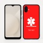 כיסוי בעיצוב אישי עם השם שלך לדגם - Samsung Galaxy A04 בעיצוב חובש