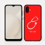 כיסוי בעיצוב אישי עם השם שלך לדגם - Samsung Galaxy A04 בעיצוב סטטוסקופ רופא