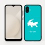 כיסוי בעיצוב אישי עם השם שלך לדגם - Samsung Galaxy A04 בעיצוב תנין