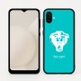 כיסוי בעיצוב אישי עם השם שלך לדגם - Samsung Galaxy A04 בעיצוב פני פנטרה
