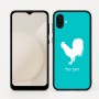 כיסוי בעיצוב אישי עם השם שלך לדגם - Samsung Galaxy A04 בעיצוב תרנגול