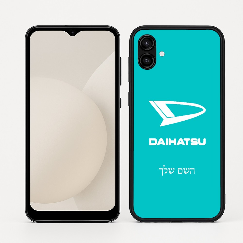 כיסוי בעיצוב אישי עם השם שלך לדגם - Samsung Galaxy A04 בעיצוב דייהטסו