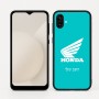 כיסוי בעיצוב אישי עם השם שלך לדגם - Samsung Galaxy A04 בעיצוב הונדה