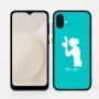 כיסוי בעיצוב אישי עם השם שלך לדגם - Samsung Galaxy A04 בעיצוב צלמת - אישה