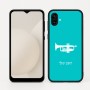 כיסוי בעיצוב אישי עם השם שלך לדגם - Samsung Galaxy A04 בעיצוב חצוצרה