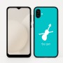 כיסוי בעיצוב אישי עם השם שלך לדגם - Samsung Galaxy A04 בעיצוב כינור