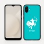 כיסוי בעיצוב אישי עם השם שלך לדגם - Samsung Galaxy A04 בעיצוב מזלות - קשת