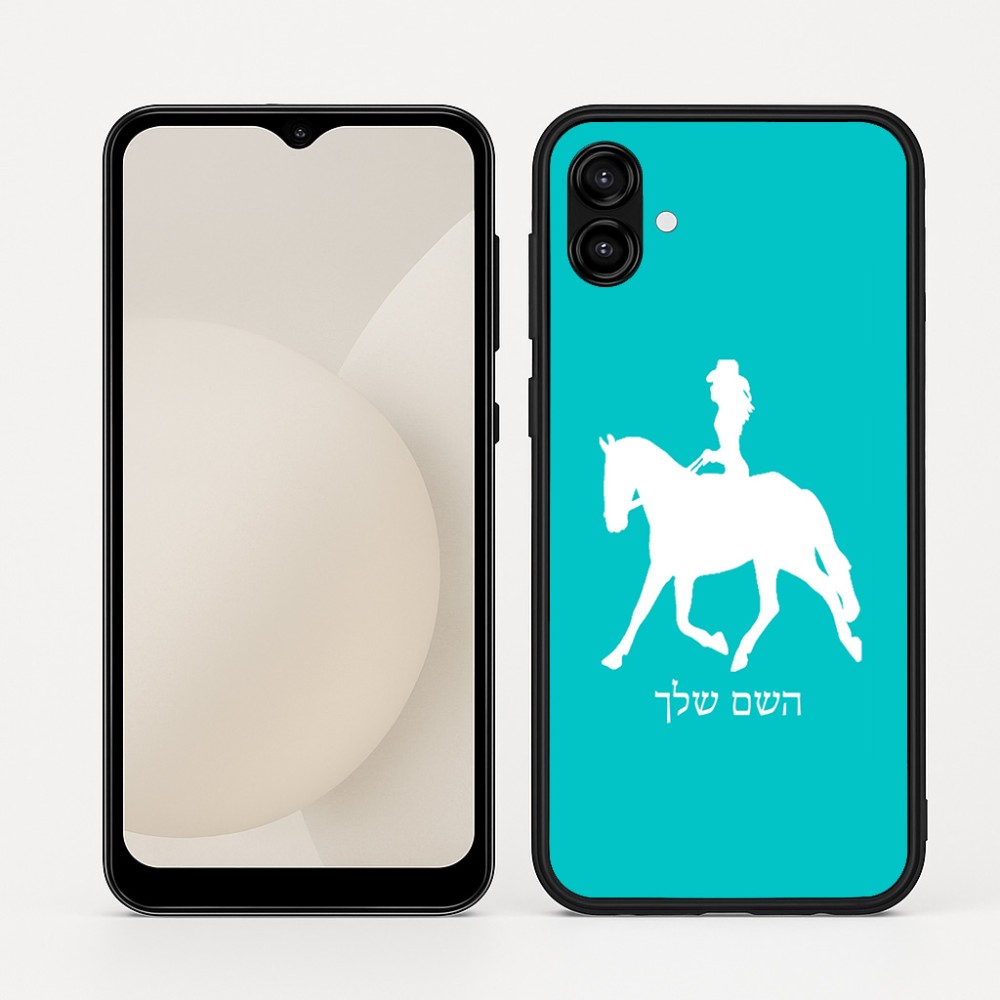 כיסוי בעיצוב אישי עם השם שלך לדגם - Samsung Galaxy A04 בעיצוב קאוגירל - אישה