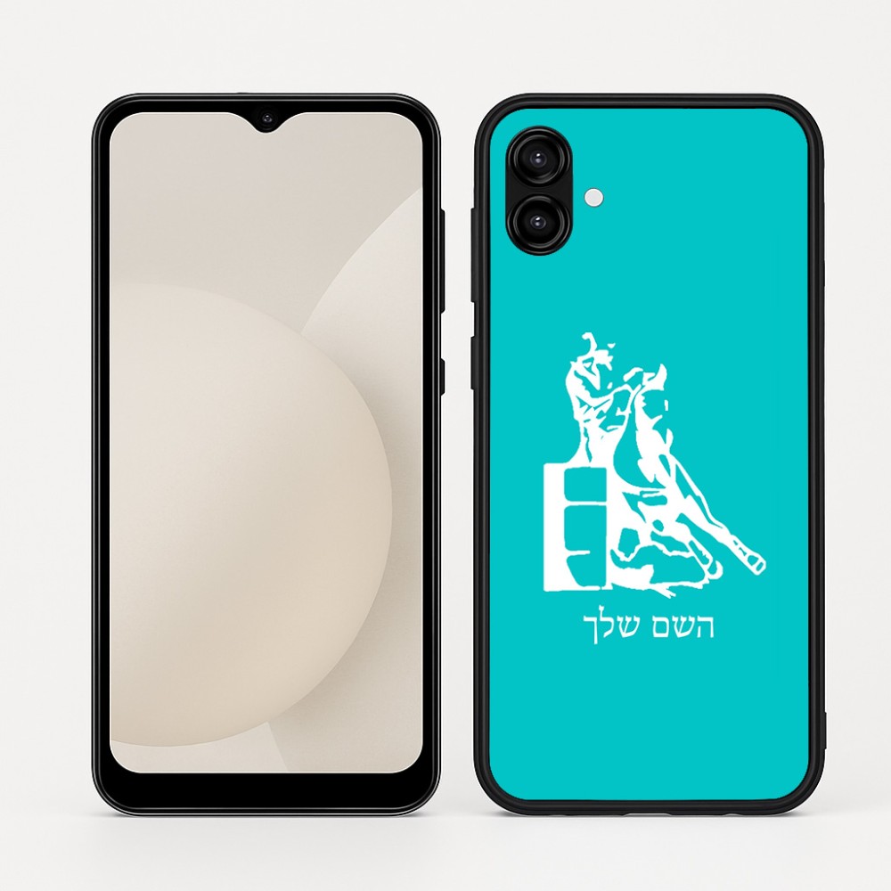 כיסוי בעיצוב אישי עם השם שלך לדגם - Samsung Galaxy A04 בעיצוב קאוגירל