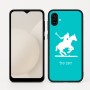 כיסוי בעיצוב אישי עם השם שלך לדגם - Samsung Galaxy A04 בעיצוב שחקן פולו - סוס