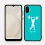 כיסוי בעיצוב אישי עם השם שלך לדגם - Samsung Galaxy A04 בעיצוב הרמת משקולות