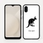 כיסוי בעיצוב אישי עם השם שלך לדגם - Samsung Galaxy A04 בעיצוב קנגורו