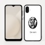 כיסוי בעיצוב אישי עם השם שלך לדגם - Samsung Galaxy A04 בעיצוב פני אריה