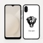 כיסוי בעיצוב אישי עם השם שלך לדגם - Samsung Galaxy A04 בעיצוב פני פנטרה