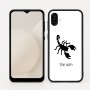 כיסוי בעיצוב אישי עם השם שלך לדגם - Samsung Galaxy A04 בעיצוב עקרב
