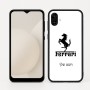 כיסוי בעיצוב אישי עם השם שלך לדגם - Samsung Galaxy A04 בעיצוב פרארי