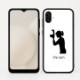 כיסוי בעיצוב אישי עם השם שלך לדגם - Samsung Galaxy A04 בעיצוב צלמת - אישה