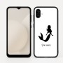 כיסוי בעיצוב אישי עם השם שלך לדגם - Samsung Galaxy A04 בעיצוב בתולת ים - אישה