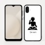 כיסוי בעיצוב אישי עם השם שלך לדגם - Samsung Galaxy A04 בעיצוב אזור מוזיקה של די ג'יי