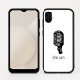כיסוי בעיצוב אישי עם השם שלך לדגם - Samsung Galaxy A04 בעיצוב מיקרופון