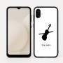 כיסוי בעיצוב אישי עם השם שלך לדגם - Samsung Galaxy A04 בעיצוב כינור