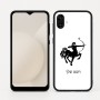 כיסוי בעיצוב אישי עם השם שלך לדגם - Samsung Galaxy A04 בעיצוב מזלות - קשת