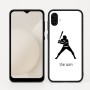 כיסוי בעיצוב אישי עם השם שלך לדגם - Samsung Galaxy A04 בעיצוב שחקן בייסבול