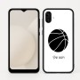 כיסוי בעיצוב אישי עם השם שלך לדגם - Samsung Galaxy A04 בעיצוב כדורסל