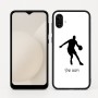 כיסוי בעיצוב אישי עם השם שלך לדגם - Samsung Galaxy A04 בעיצוב שחקן כדורסל