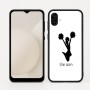 כיסוי בעיצוב אישי עם השם שלך לדגם - Samsung Galaxy A04 בעיצוב מעודדת