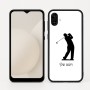 כיסוי בעיצוב אישי עם השם שלך לדגם - Samsung Galaxy A04 בעיצוב שחקן גולף