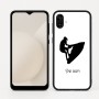 כיסוי בעיצוב אישי עם השם שלך לדגם - Samsung Galaxy A04 בעיצוב אופנוע ים