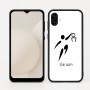 כיסוי בעיצוב אישי עם השם שלך לדגם - Samsung Galaxy A04 בעיצוב כדורסל אולימפי