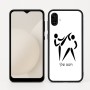 כיסוי בעיצוב אישי עם השם שלך לדגם - Samsung Galaxy A04 בעיצוב לוחמים אולימפיים