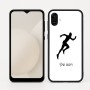 כיסוי בעיצוב אישי עם השם שלך לדגם - Samsung Galaxy A04 בעיצוב רץ