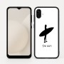 כיסוי בעיצוב אישי עם השם שלך לדגם - Samsung Galaxy A04 בעיצוב גלישה - גלישה