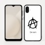 כיסוי בעיצוב אישי עם השם שלך לדגם - Samsung Galaxy A04 בעיצוב אנרכיה