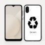 כיסוי בעיצוב אישי עם השם שלך לדגם - Samsung Galaxy A04 בעיצוב למחזר