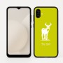 כיסוי בעיצוב אישי עם השם שלך לדגם - Samsung Galaxy A04 בעיצוב צבי