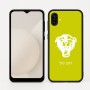 כיסוי בעיצוב אישי עם השם שלך לדגם - Samsung Galaxy A04 בעיצוב פני פנטרה