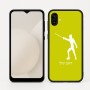 כיסוי בעיצוב אישי עם השם שלך לדגם - Samsung Galaxy A04 בעיצוב לוחם סייף