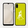 כיסוי בעיצוב אישי עם השם שלך לדגם - Samsung Galaxy A04 בעיצוב שחקן הוקי