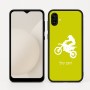 כיסוי בעיצוב אישי עם השם שלך לדגם - Samsung Galaxy A04 בעיצוב מוטוקרוס