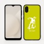 כיסוי בעיצוב אישי עם השם שלך לדגם - Samsung Galaxy A04 בעיצוב ילד סקייטבורד