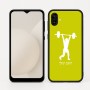 כיסוי בעיצוב אישי עם השם שלך לדגם - Samsung Galaxy A04 בעיצוב הרמת משקולות