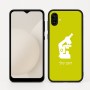 כיסוי בעיצוב אישי עם השם שלך לדגם - Samsung Galaxy A04 בעיצוב מיקרוסקופ