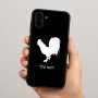 כיסוי בעיצוב אישי עם השם שלך לדגם - Samsung Galaxy A04 בעיצוב תרנגול