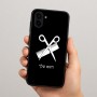 כיסוי בעיצוב אישי עם השם שלך לדגם - Samsung Galaxy A04 בעיצוב מעצב שיער
